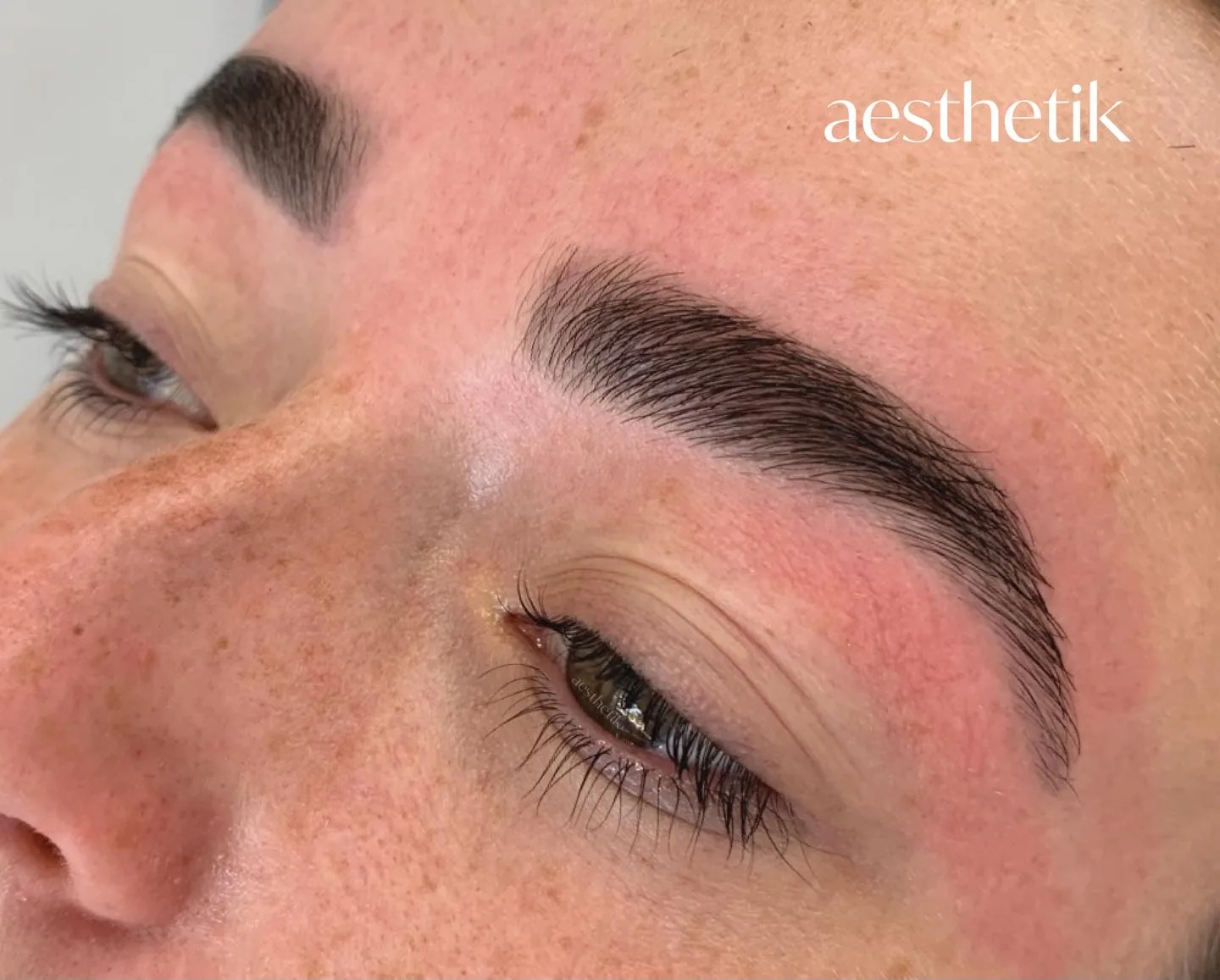 Lash and brow treatment